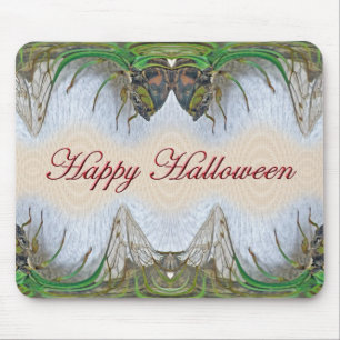 Halloween Fantasmagorical Cicada Items Mousepad