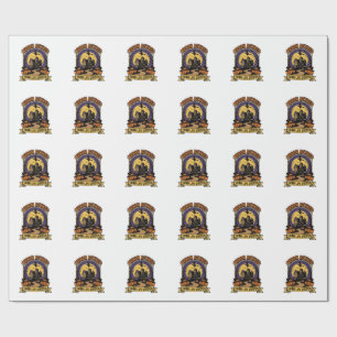 Halloween Farmer Shirt Spooky Haunted Farm Witch T Wrapping Paper