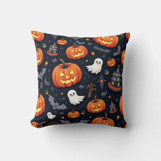 Halloween Fashion Patterned Cushion, Baguette Cushion