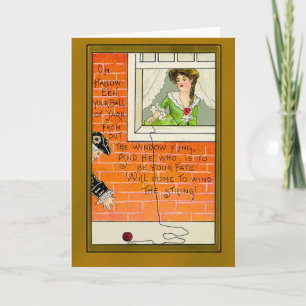 Halloween Fate Vintage Card