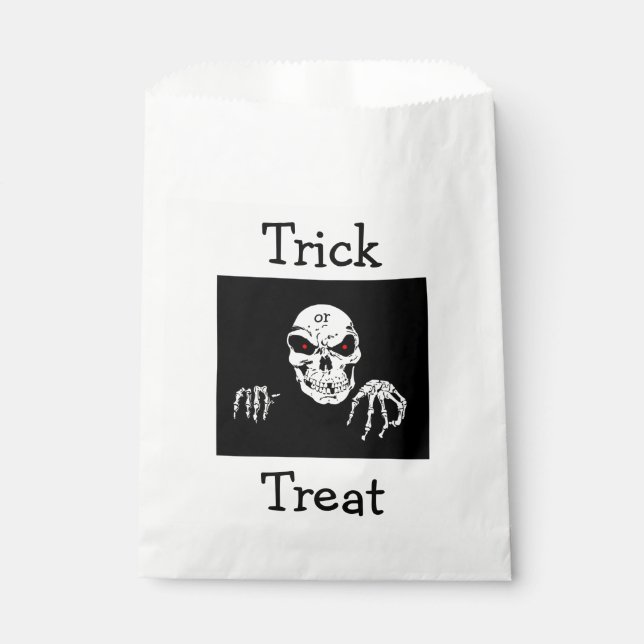 Halloween Favour Bags/Skeleton Bags (Front)