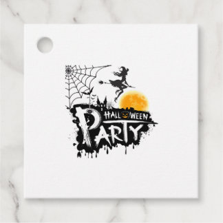 Halloween                      favour tags