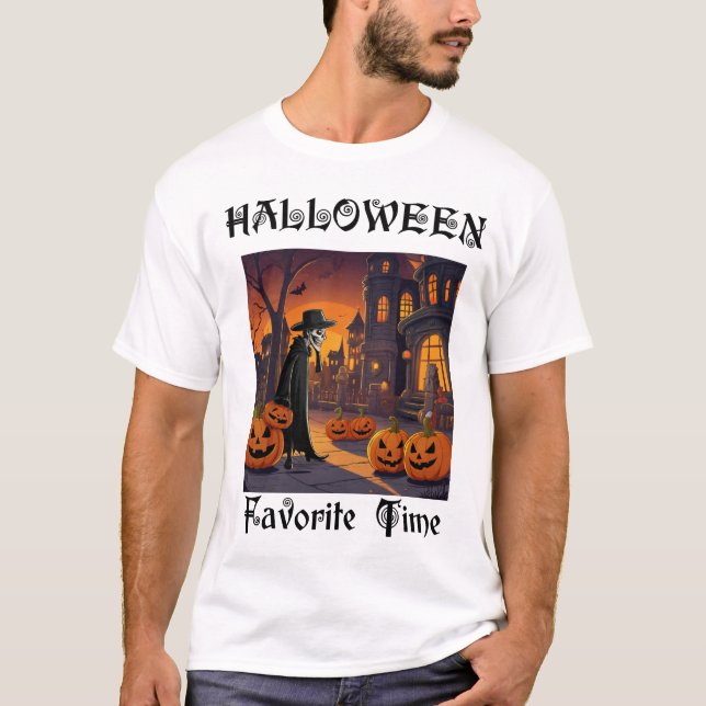halloween favourite time T-Shirt (Front)
