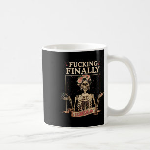 Halloween Fcking Finally Bridesmaid Skeleton Chelo Coffee Mug