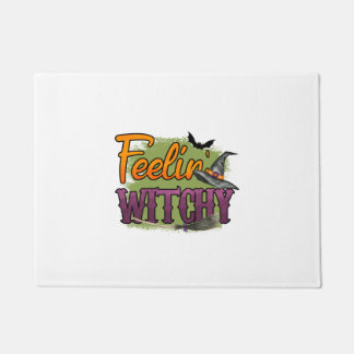 Halloween Feeling Witchy Birthday Doormat