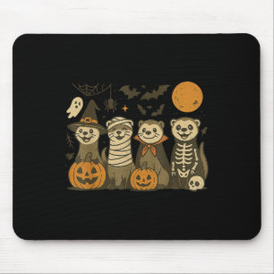 Halloween Ferret Costumes Ghost Witch Mummy Men Wo Mouse Mat