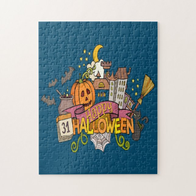 Halloween Festival Jigsaw Puzzle (Vertical)