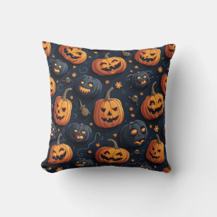 Halloween festival of pumpkins cushion