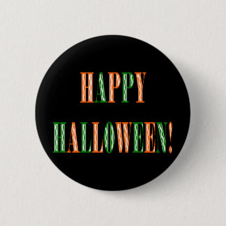 Halloween Festival Text 6 Cm Round Badge