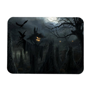 Halloween Field of Death Magnet