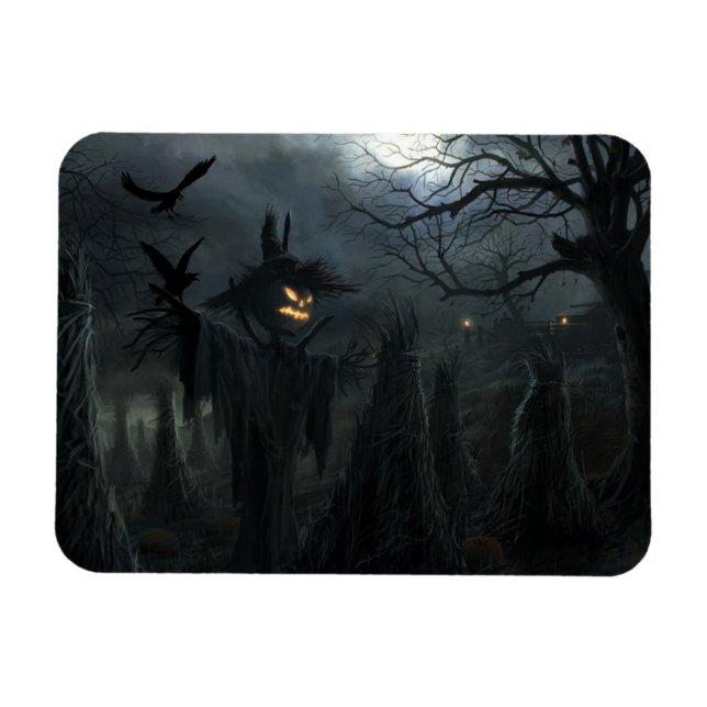 Halloween Field of Death Magnet (Horizontal)
