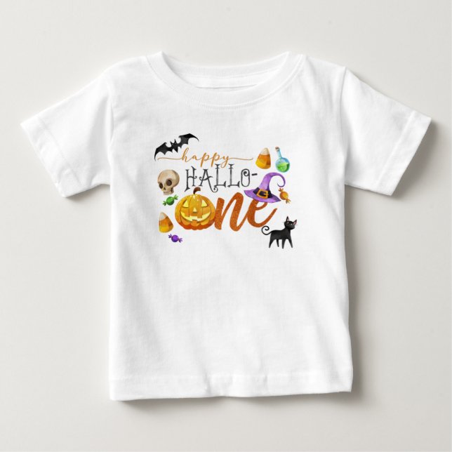 Halloween First Birthday Shirt (Front)