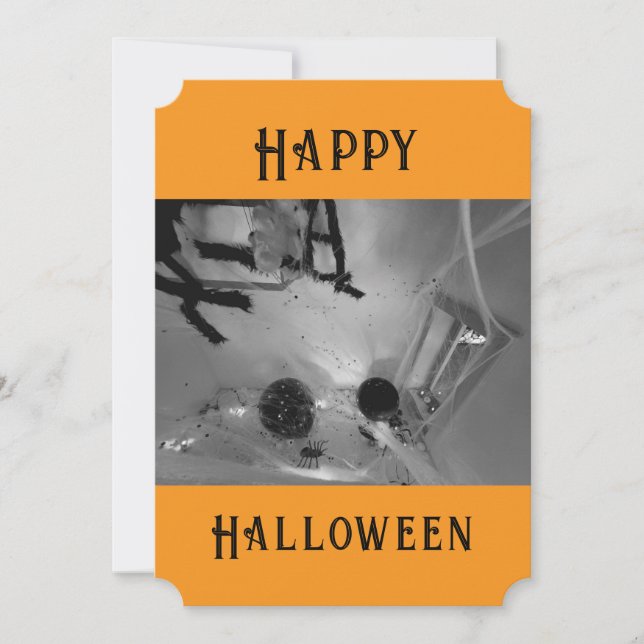 Halloween Flat Card (Front)