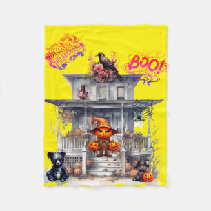 Halloween  fleece blanket