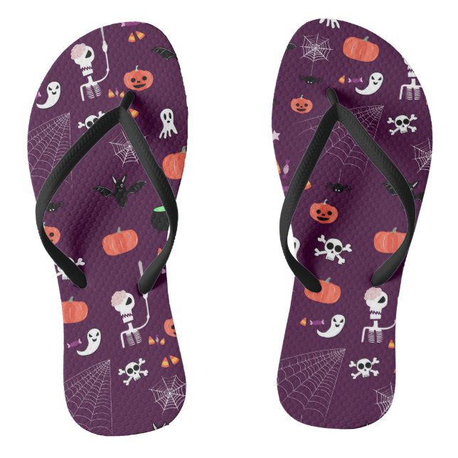 Halloween Flip Flops (Footbed)
