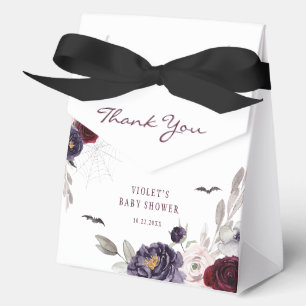 Halloween Floral Baby Shower Favour Box