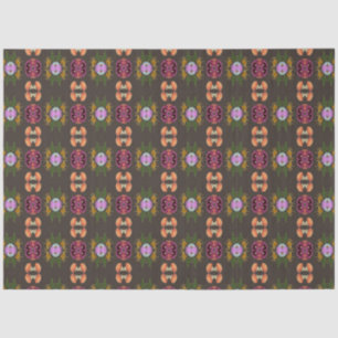 halloween floral tissue paper