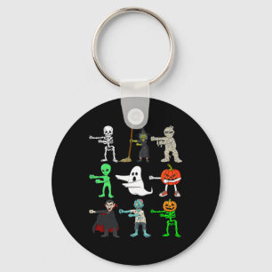 Halloween Floss Like A Boss Monsters Boys Girls Ki Key Ring