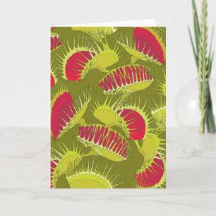 halloween fly trap card