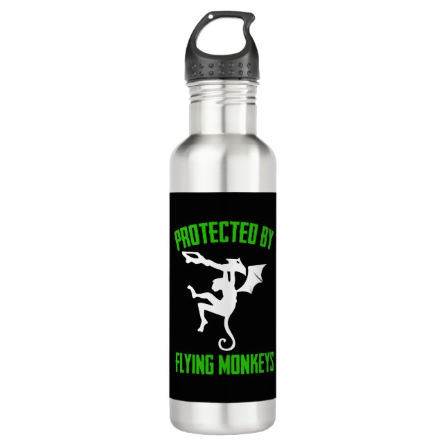 Halloween Flying 710 Ml Water Bottle (Front)