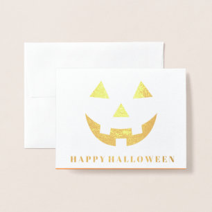 Halloween Foil Card