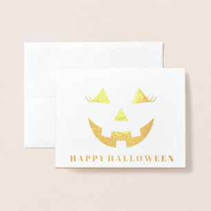 Halloween Foil Card