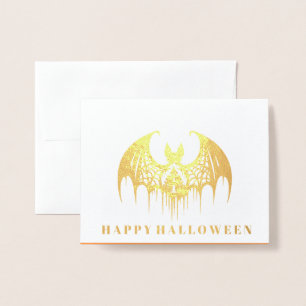 Halloween Foil Card