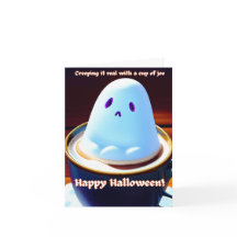 Halloween Folded Note Card