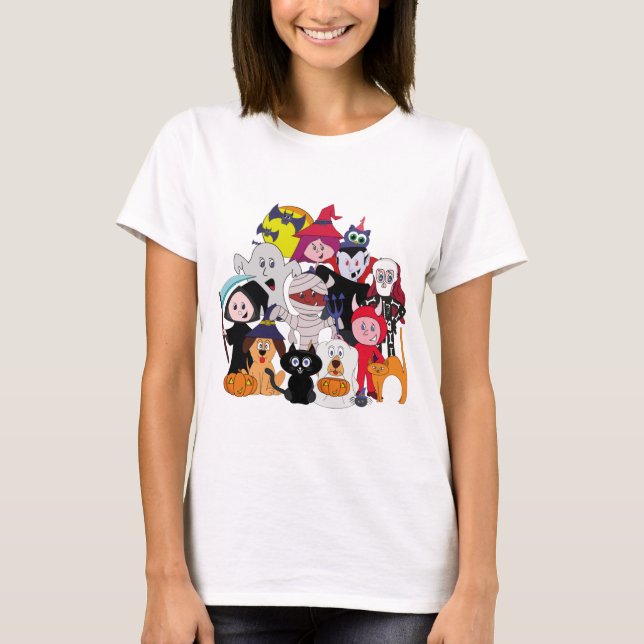 Halloween Folks T-Shirt (Front)