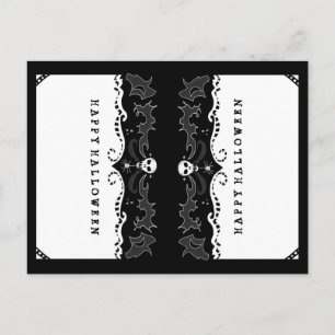 Halloween Food Drink BLANK Tent Card - TO WRITE ON