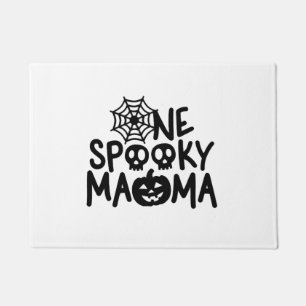 Halloween For Women Halloween One Spooky Mamma Doormat