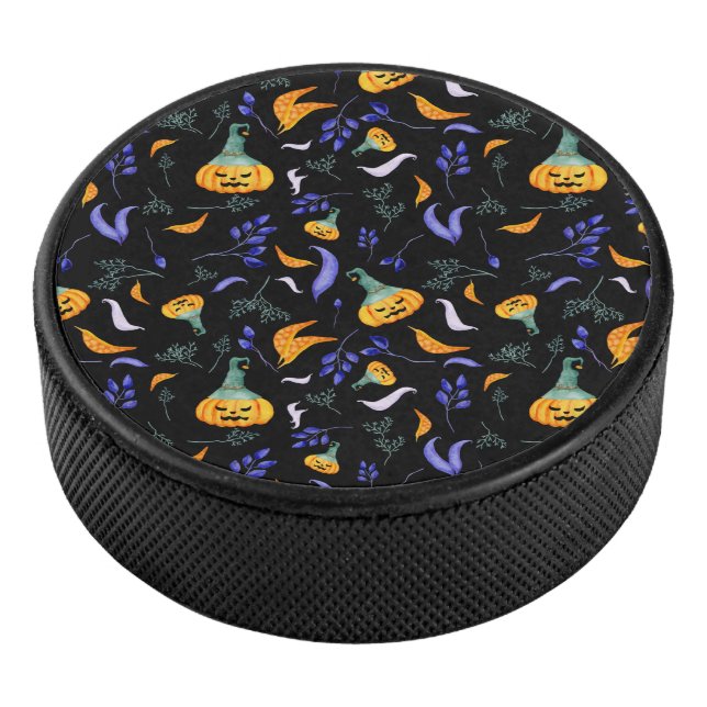 Halloween Forest Hockey Puck (3/4)