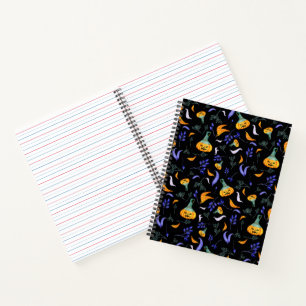 Halloween Forest Notebook