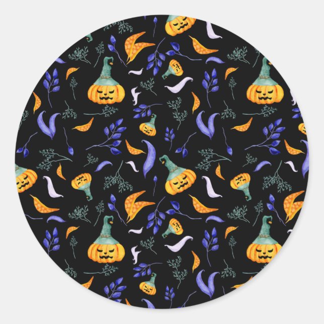 Halloween Forest Stickers (Front)