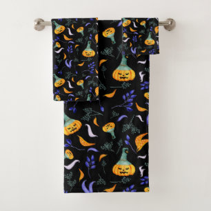 Halloween Forest Towel Set