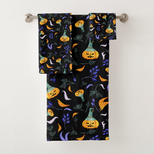 Halloween Forest Towel Set (Insitu)