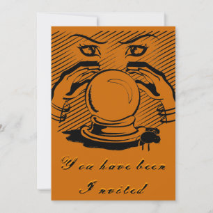 Halloween Fortune Invitation