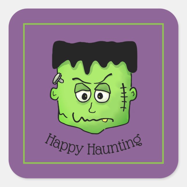 Halloween Frankenstein Stickers (Front)