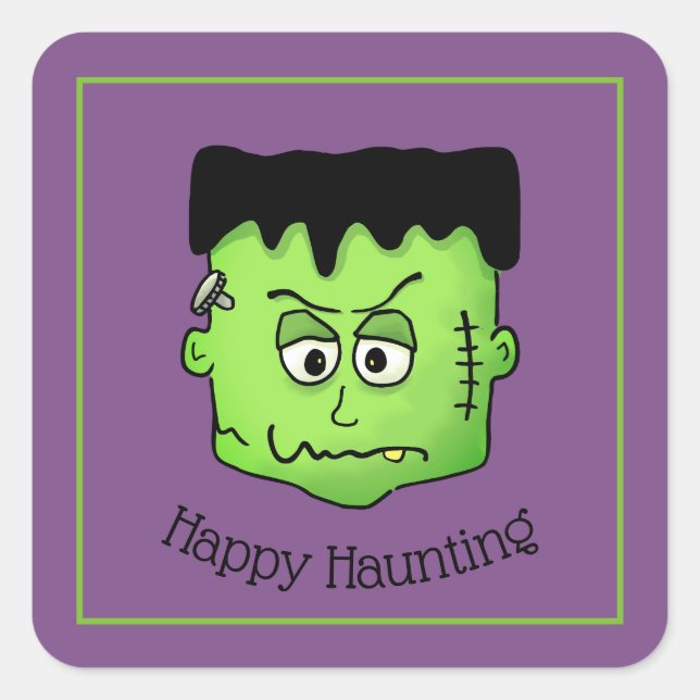 Halloween Frankenstein Stickers (Front)