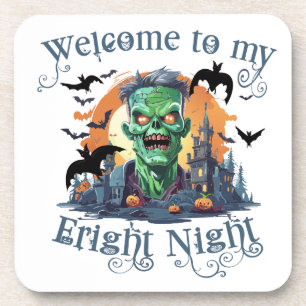 Halloween Frankenstein Welcome To My Fright Night Coaster