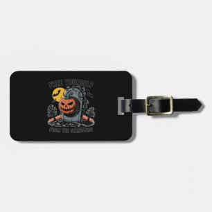 Halloween Free Yourself From The Standards.jpg Luggage Tag