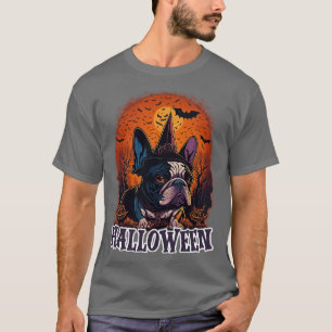 halloween french bulldog 10 T-Shirt