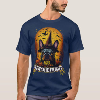 halloween french bulldog 4 T-Shirt
