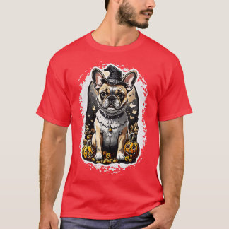 halloween french bulldog 8 T-Shirt