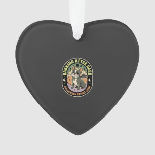 Halloween French Bulldog Night Patrol Ornament