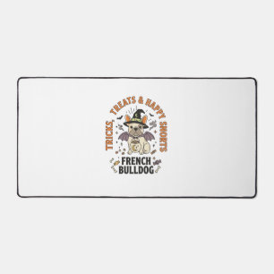 Halloween French Bulldog Trickster Desk Mat