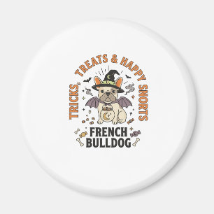 Halloween French Bulldog Trickster Magnet