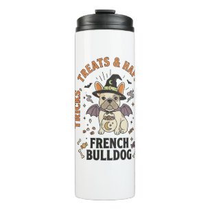 Halloween French Bulldog Trickster Thermal Tumbler