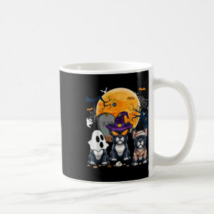 Halloween French Bulldogs Cosplay Witch Ghost Mumm Coffee Mug