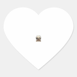 Halloween Frenchie Boo Dogs Funny Vintage_1 Heart Sticker